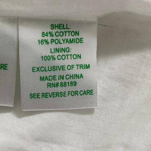 LILLY PULITZER Jenna White Halter Shell Shift Dress Small - Picture 16 of 16